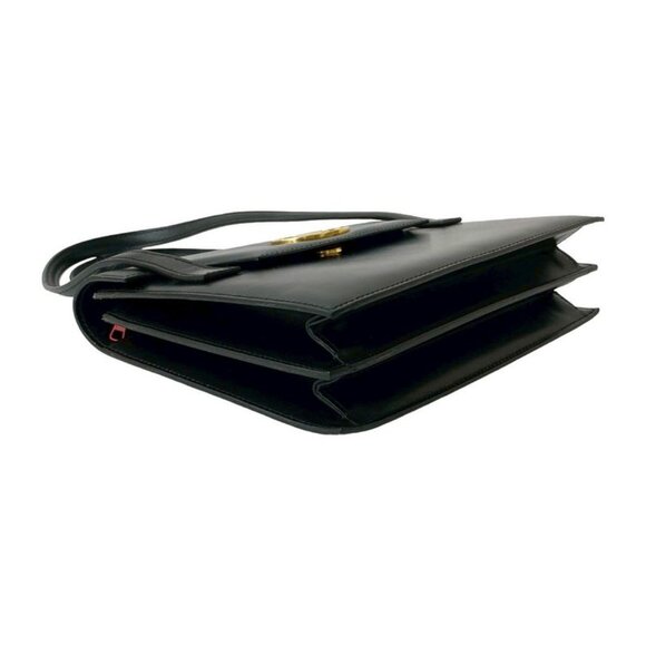 Celine Vintage Circle Logo Hardware Calf Leather Handbag Mini - Picture 7 of 10